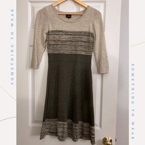Worthington Sweater Dress Scoop Neck